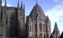 Una de las c´pulas de la catedral antigua de Salamanca